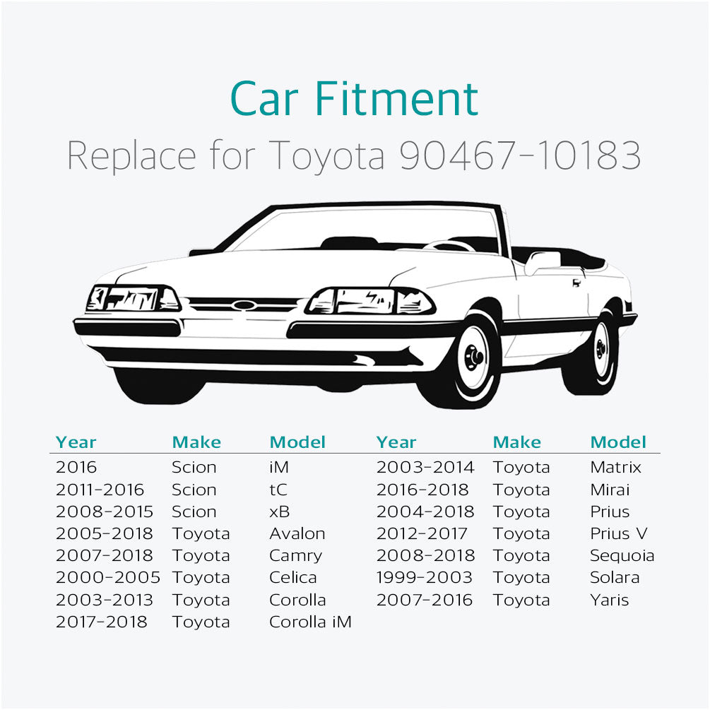 30 Pcs Car Fender Push in Retainer Clips for GM Toyota and Lexus - Lantee Online Store