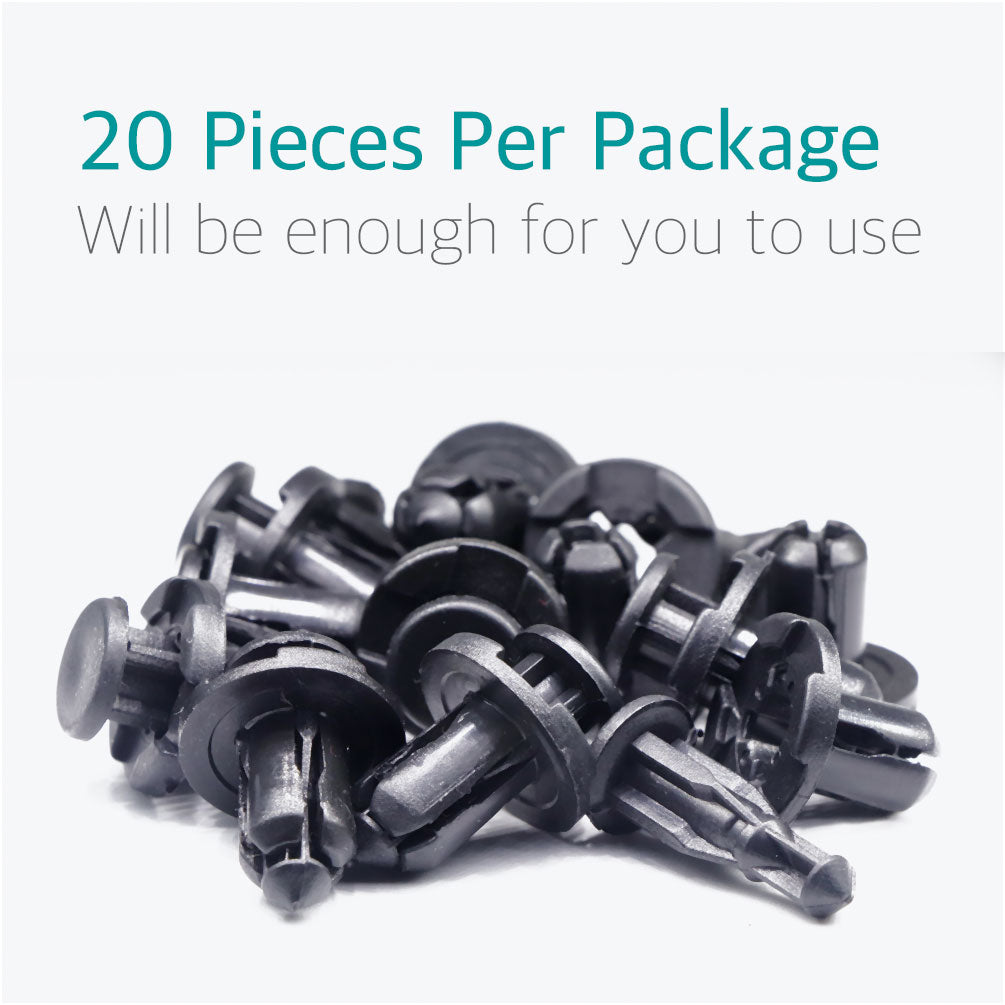 20Pcs Bumper Fender Retainer Clips Fasteners for Subaru 90914-0007 - Lantee Online Store