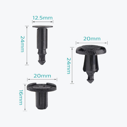 Bumper Radiator Support Retainer Clips 11296-AG000 For Infiniti & Nissan - Lantee