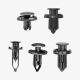 50 Pcs 8mm, 9mm, 10mm Front Bumper Fender Push Type Retainer Clips - Lantee