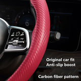 Carbon Fiber Car Steering Wheel Cover - Lantee