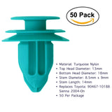 Lantee 50 Pcs Trim Panel Retainer Clips for Toyota 90467-10188 - Lantee Online Store