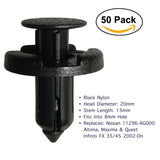 50 Pcs Bumper Radiator Support Clips for Nissan & Infiniti - Lantee Online Store