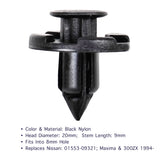 100 Pcs Trim Car Clips and Fasteners for Nissan 01553-09321 - Lantee Online Store