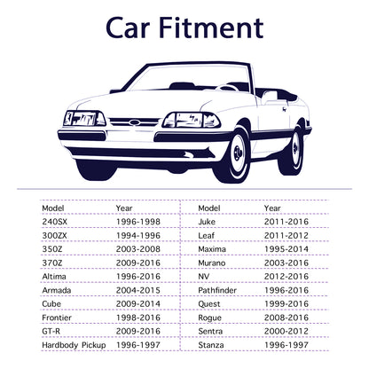 100 Pcs Trim Car Clips and Fasteners for Nissan 01553-09321 - Lantee Online Store