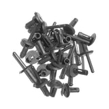 50 Nylon Expansion Rivets 1/4 Hole Dia. 2-3/16 Length - Lantee Online Store