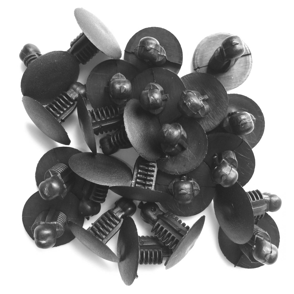 Car Clips - 100 Pieces Fastener Rivets Clips for 9mm x 7mm Hole - Lantee Online Store