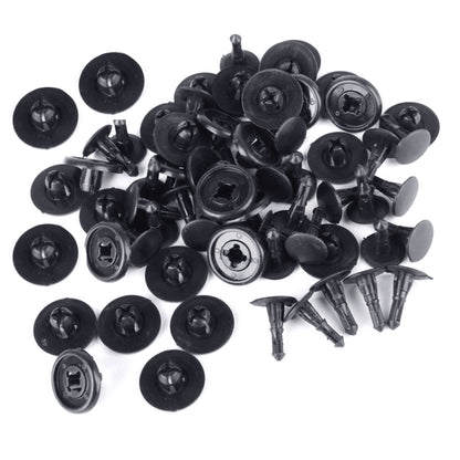 50 Pcs Fender Liner Push Retainer Clips for Toyota 90467-07166 - Lantee
