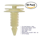 50 Front Door Trim Panel Retainers Car Clips for GM 10153057 - Lantee Online Store