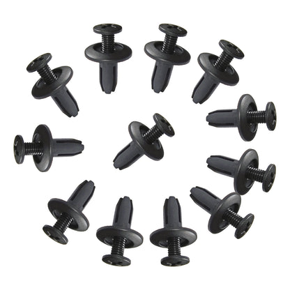 100 Pcs Car Fender Push in Type Rivets Fastener 15 x 12 x 6mm - Lantee Online Store