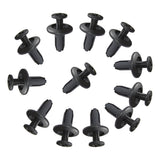 100 Pcs Car Fender Push in Type Rivets Fastener 15 x 12 x 6mm - Lantee Online Store