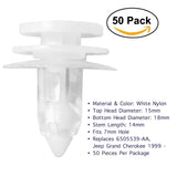 50 Pcs Door Panel Clips for Jeep Grand Cherokee 6505539-AA - Lantee Online Store
