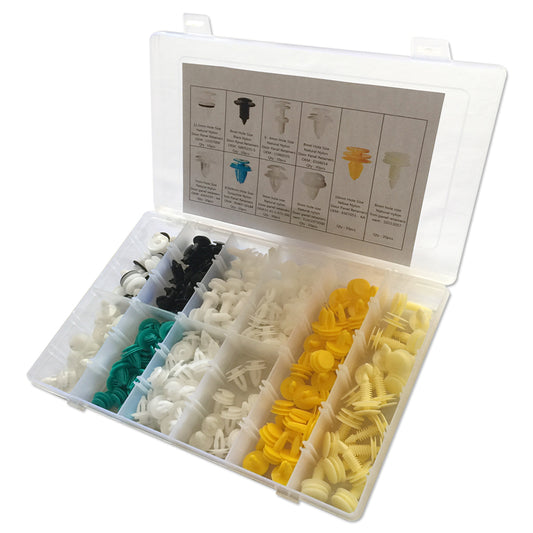 210 Pcs Car Clips for GM Chrysler Ford Jeep Toyota BMW in Plastic Box - Lantee Online Store