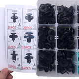 299 Pcs Car Front Bumper Fender Door Panel Retainer Clips Kit 18 Types - Lantee