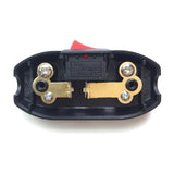 2 Pieces Black On/Off Bedroom In Line Cord Switch AC 250V 6A - Lantee Online Store