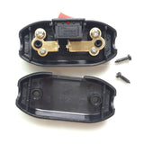 2 Pieces Black On/Off Bedroom In Line Cord Switch AC 250V 6A - Lantee Online Store