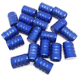 20 Pcs Blue Aluminium Tire Valve Stem Caps - Lantee Online Store