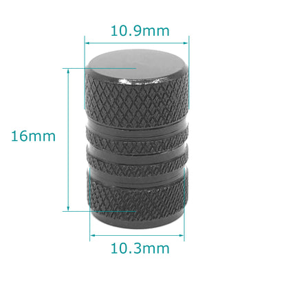20 Pcs Black Aluminium Tire Valve Stem Caps - Lantee Online Store