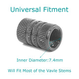 20 Pcs Black Aluminium Tire Valve Stem Caps - Lantee Online Store