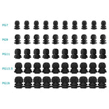 50 Pcs Waterproof Cable Glands Joints, PG7, PG9, PG11, PG13.5, PG16 - Lantee Online Store